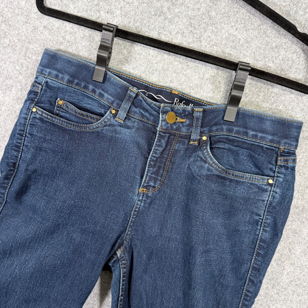 Rafaella Slimming Jeans Women 10 Blue Dark Wash RSBF6003R1-481 Skinny Denim